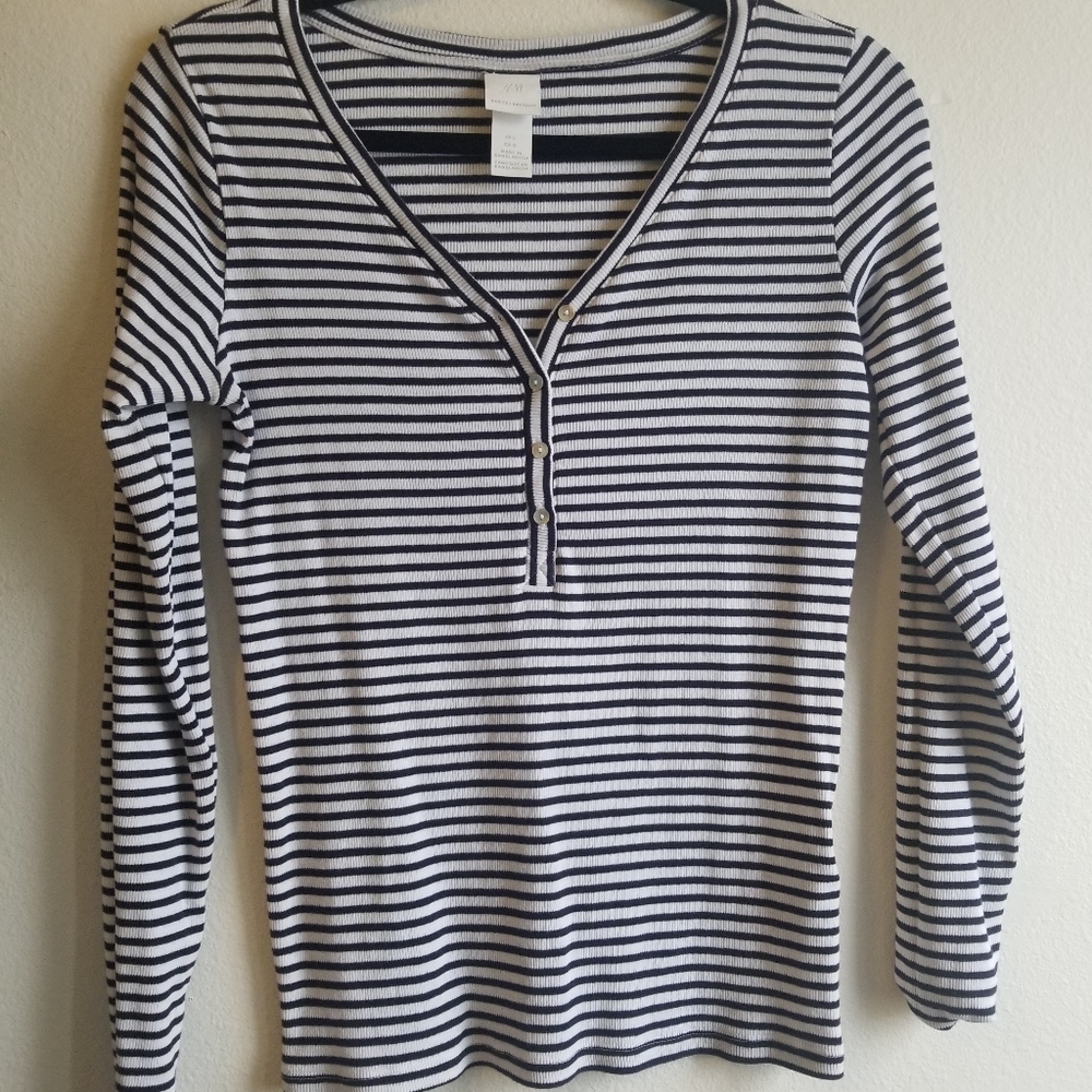 H&M Striped henley